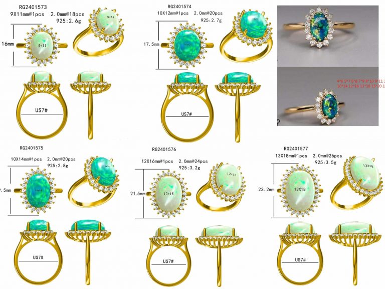 14K gold ring 3D design from HonHo