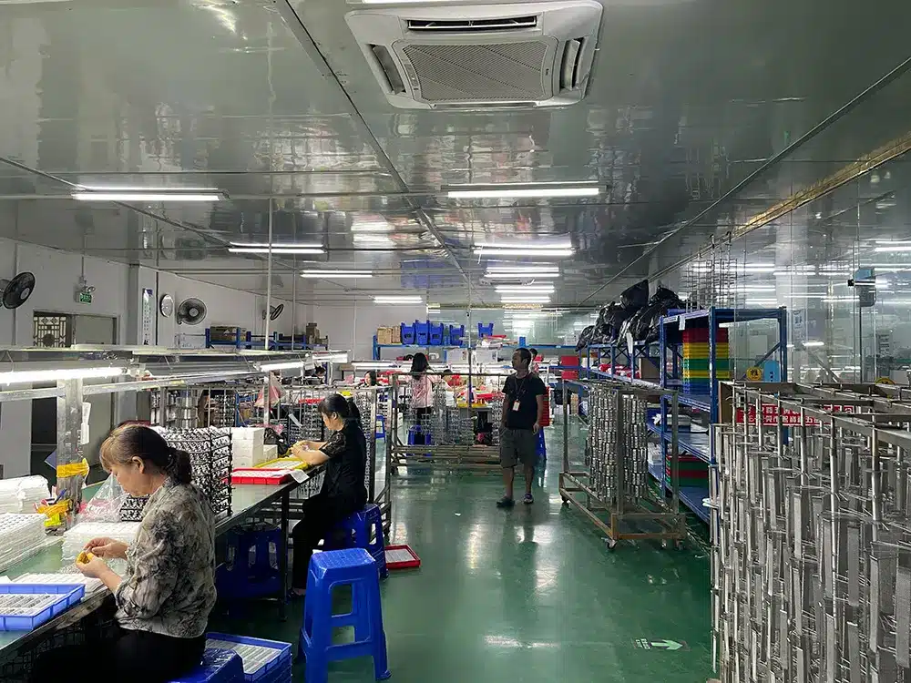 Professional work station layout in factory
