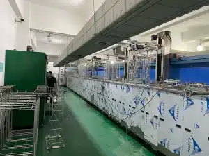 Clean room manufacturing environment