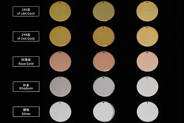 sample card finish and plating color 1