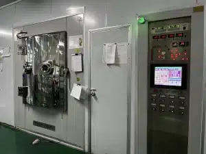 Clean room entrance and control panel
