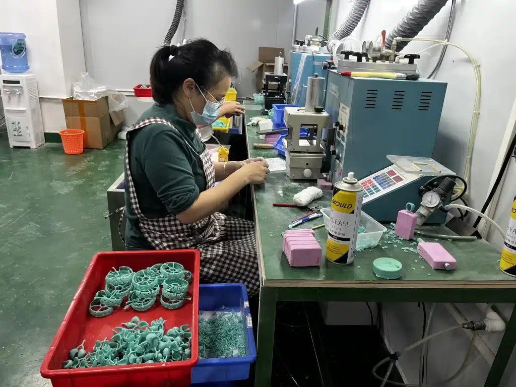 jewelry factory manufacturers Quality inspection process in progress