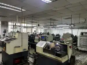 Automated manufacturing equipment operation area