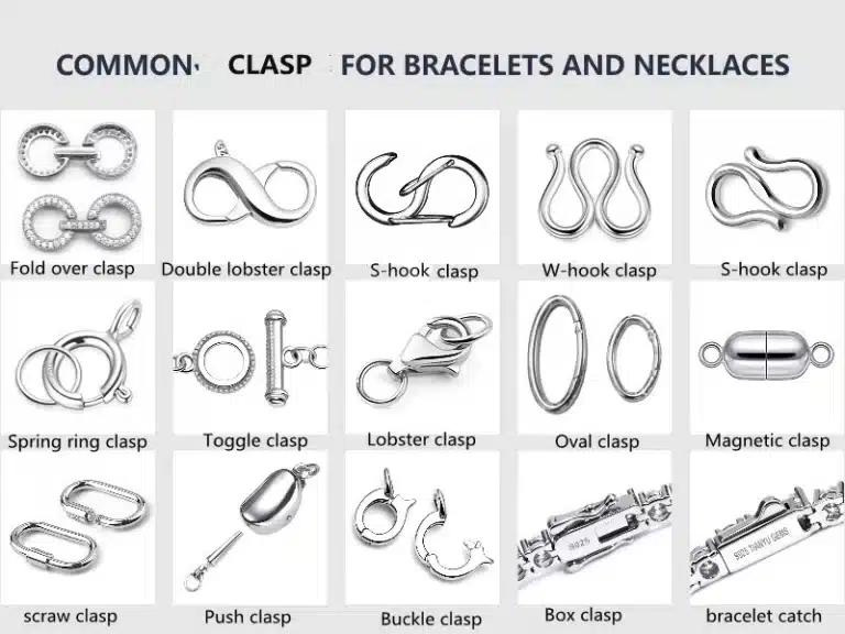 jewelry clasp types from Honho