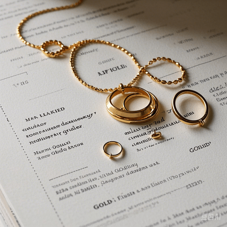 Map of the lifespan and durability of gold filled vs gold plated jewellery