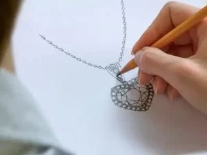 jewelry design sketch