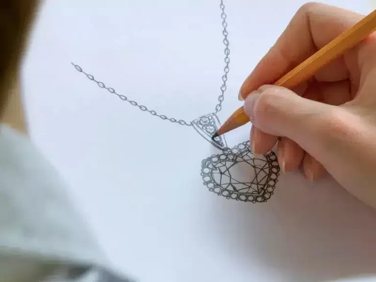 jewelry design sketch