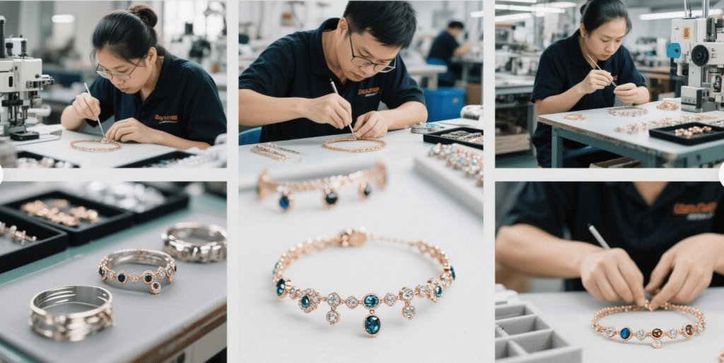 Bracelet Manufacturer, manufacturing process from Honho jewelry factory