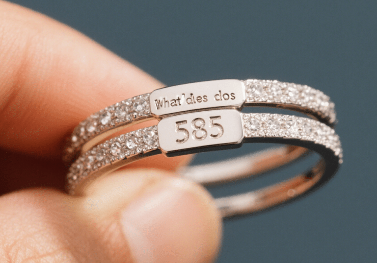 what does 585 mean on jewelry
