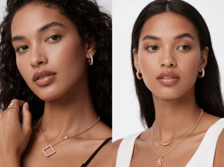 rose gold jewelry from HonHo Jewelry