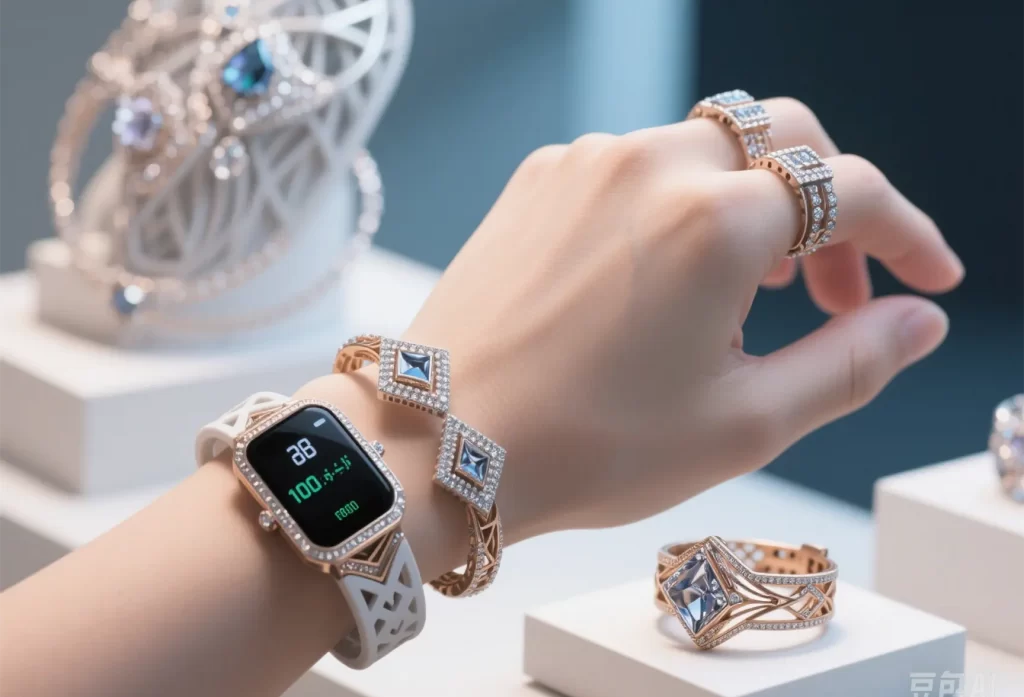 3D printed jewelry designs and smart wearable jewelry technology