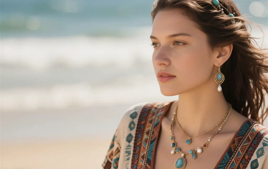 Bohemian, minimalist, and vintage jewelry styles