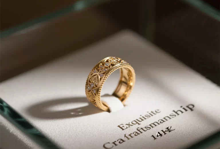 14K gold ring