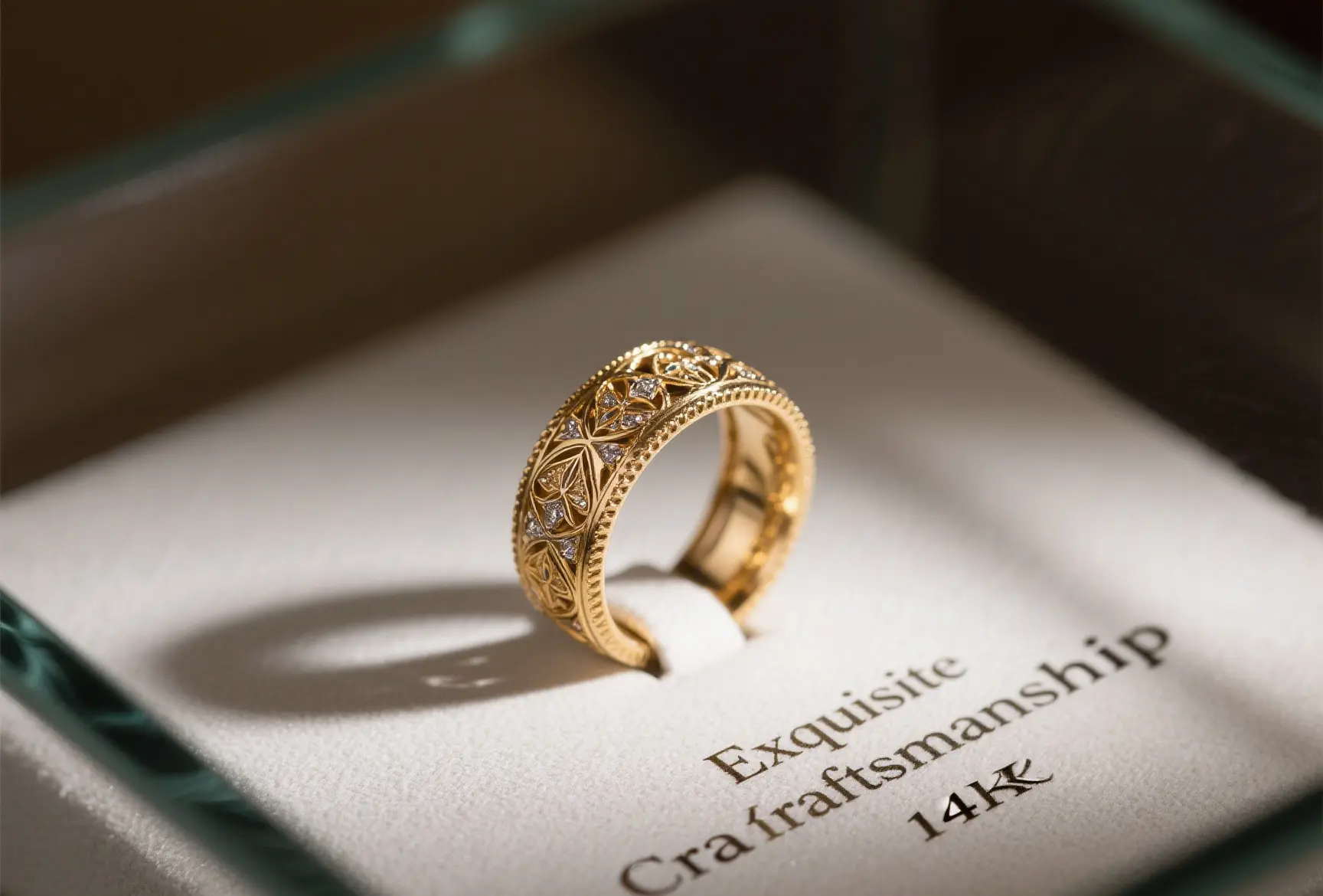 14K gold ring