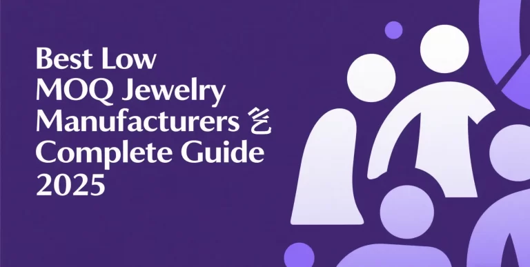 low moq jewelry manufacturer