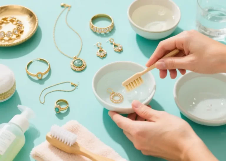 how to clean gold-plated jewelry