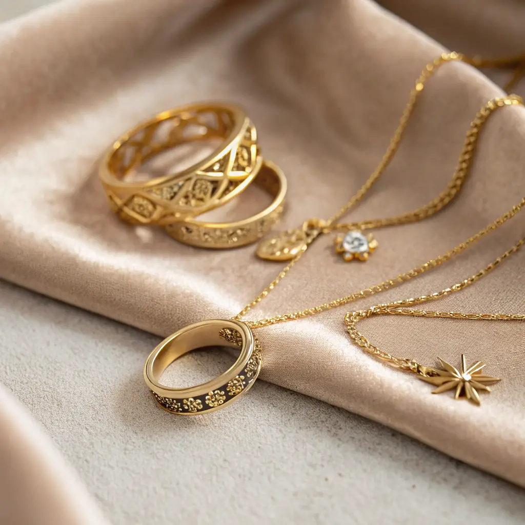 Gold vermeil jewelry manufacturing