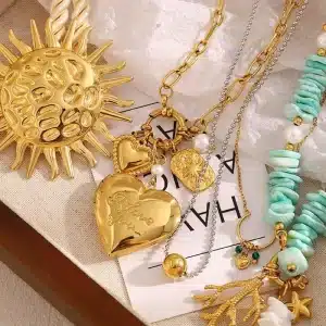 charm chain styling