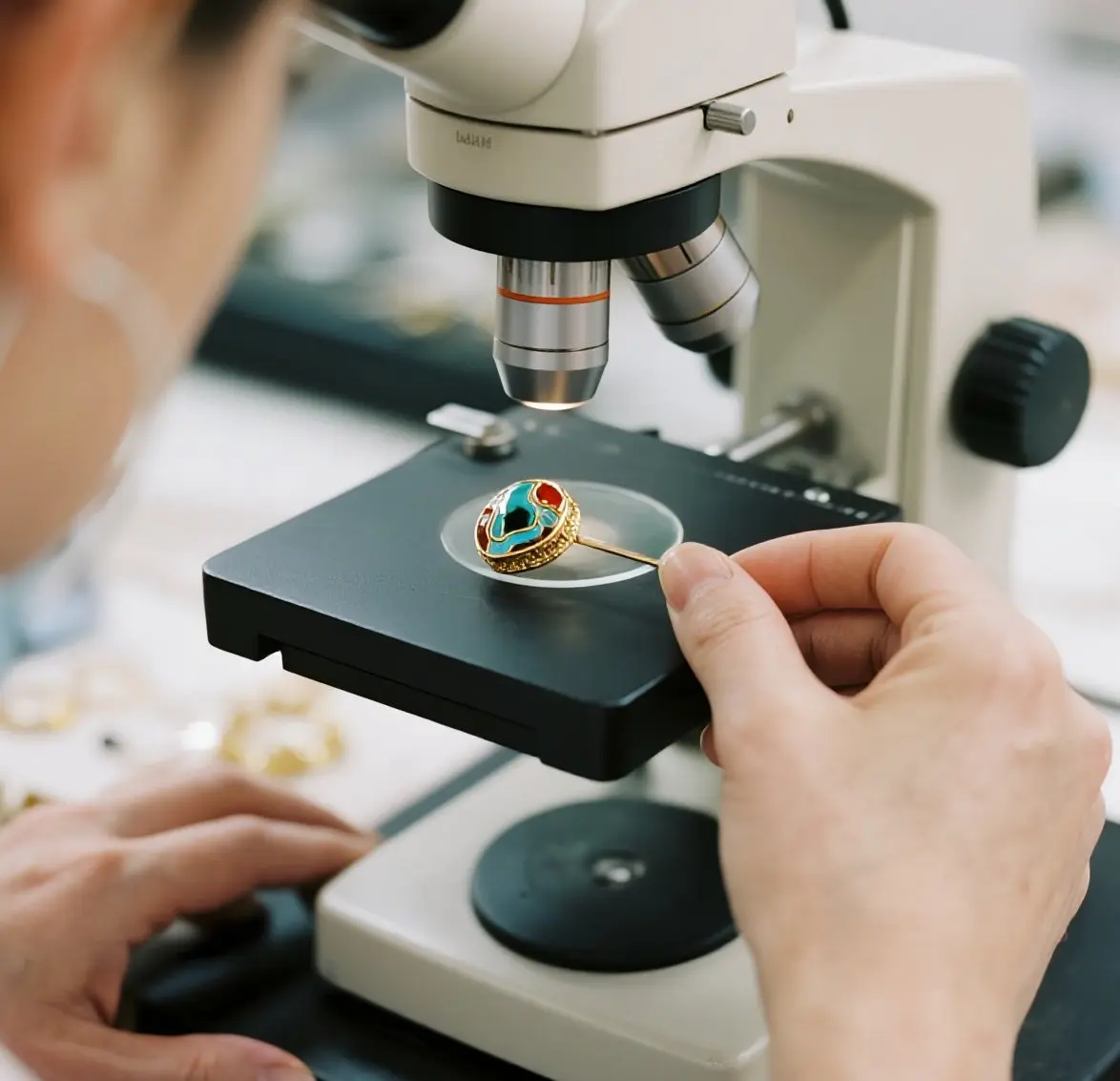 Enamel Jewelry 24 Color Fastness Verification
