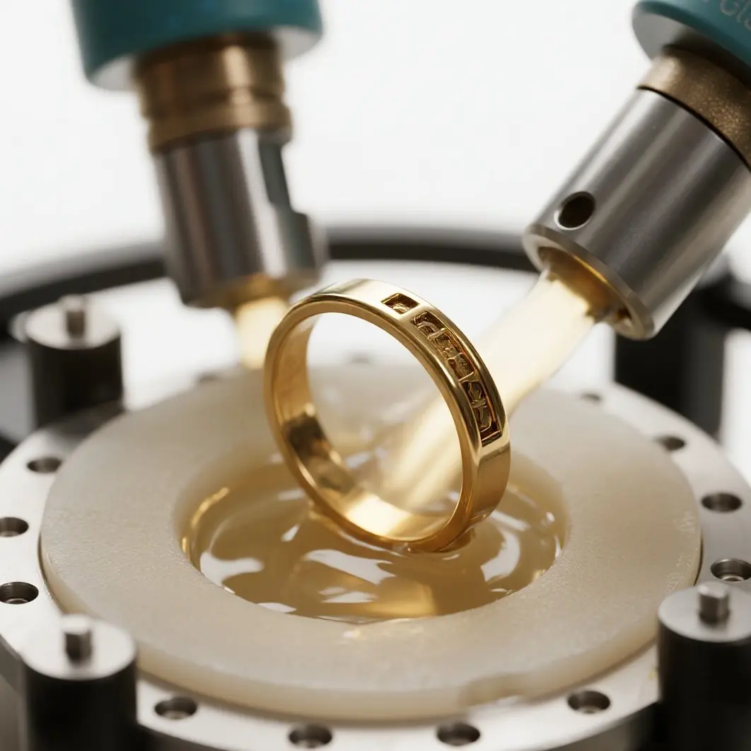 Gold filled Jewelry 2 jimeng 2025 08 02 1242 Close up macro photography of advanced c