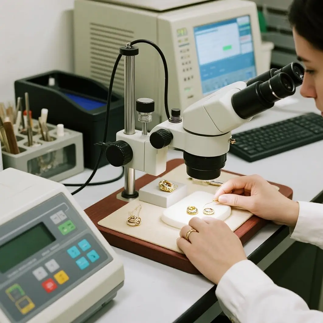 Gold filled Jewelry 9 Comprehensive Quality Inspection & Bond Testing process