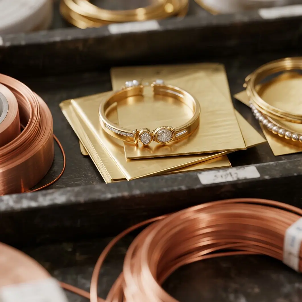 Gold filled Jewelry 8 Chemical Bonding Gold Application Process process