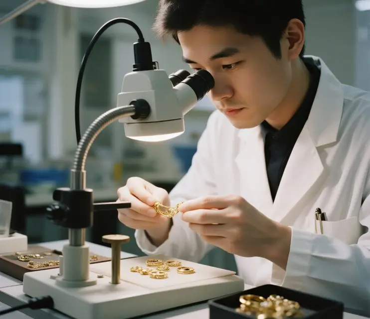 Gold filled Jewelry 6 High-Quality Brass Base Preparation process