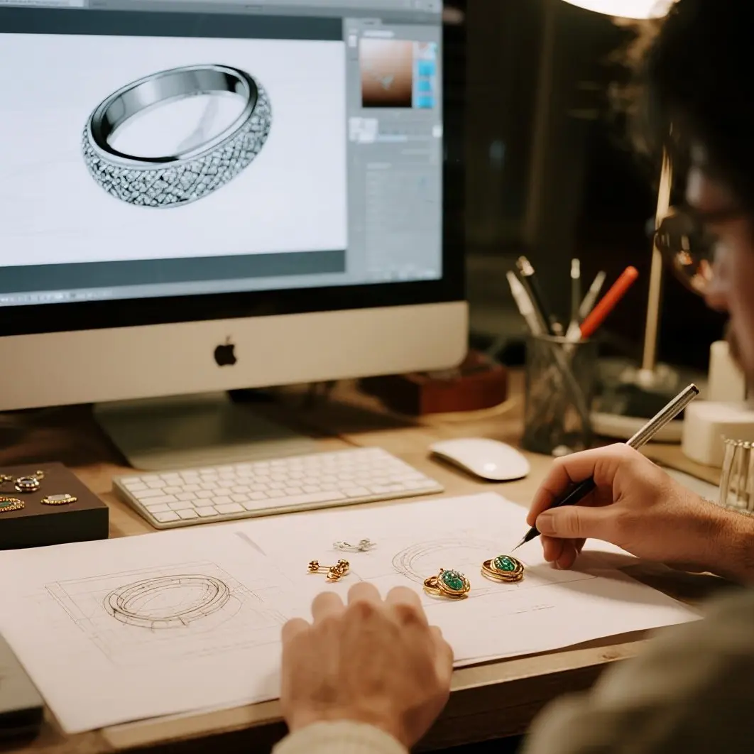 Gold filled Jewelry 5 Design Development & Prototyping process