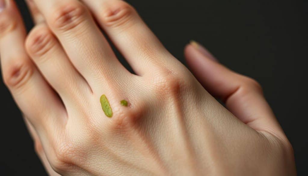 why does jewelry turn skin green