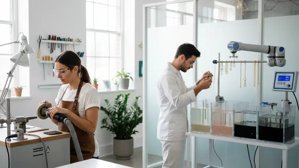 The Art of Shine in Jewelry Polishing and Plating Techniques 2 Polishing and Plating in Modern Jewelry Design