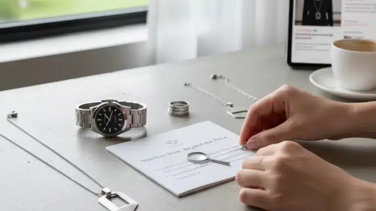 Home 49 What Stainless Steel Jewelry Buyers Really Care Ab