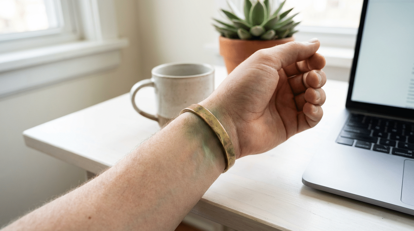 Does Brass Jewelry Tarnish? Care Prevention and Cleaning Tips 3 Brass Jewelry Tarnish and Skin Discoloration