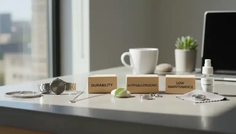 316L Stainless Steel Jewelry Guide Benefits Care and Trends