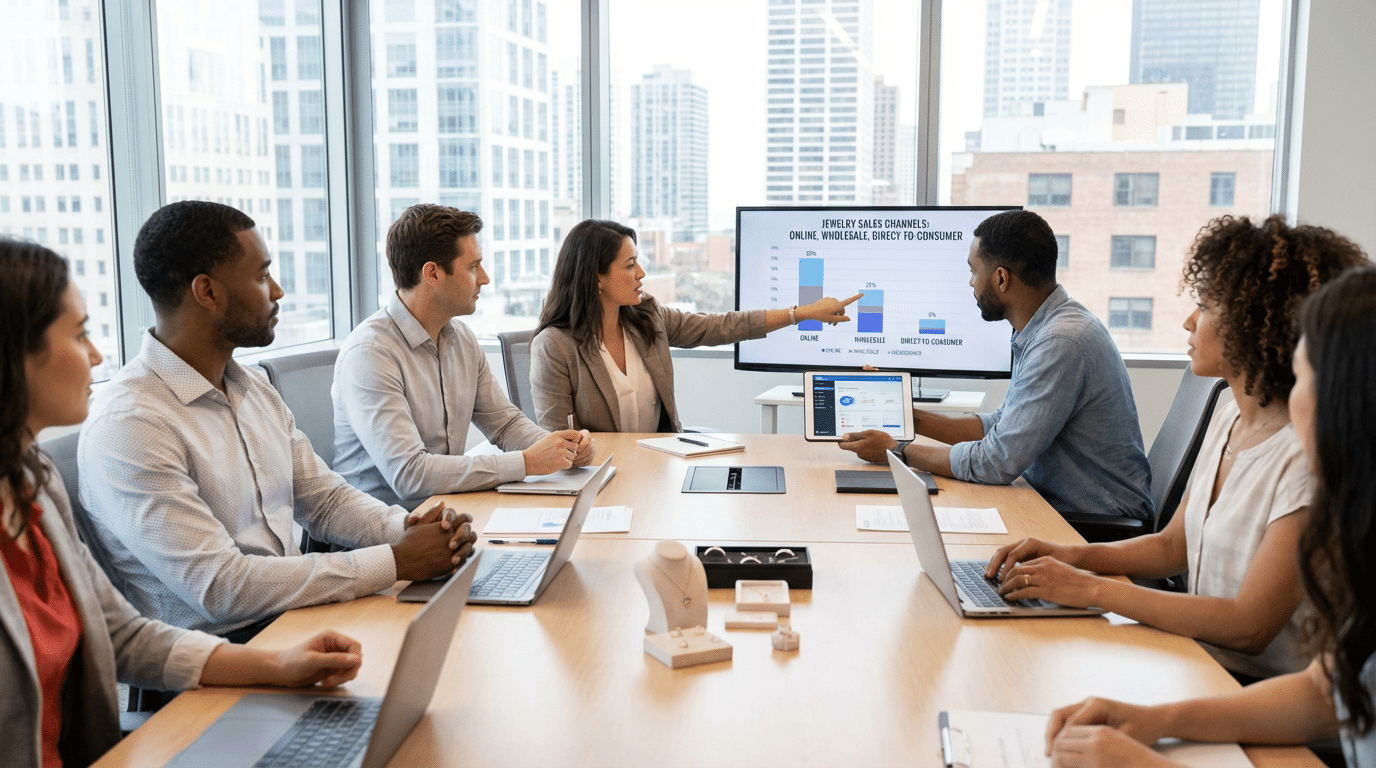 How to Start a Jewelry Business Step by Step Guide 4 How to Start a Jewelry Business Sales Channels