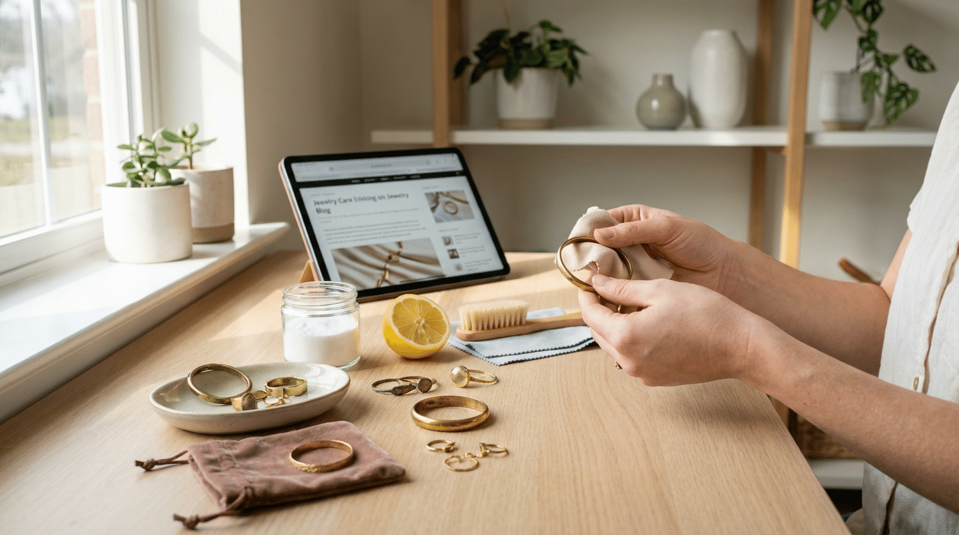 Does Brass Jewelry Tarnish? Care Prevention and Cleaning Tips 5 Brass Jewelry Tarnish Prevention Routine