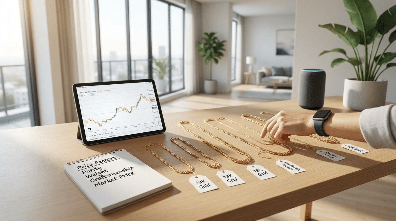 How Much for a Gold Necklace 2026 Price Guide and Tips