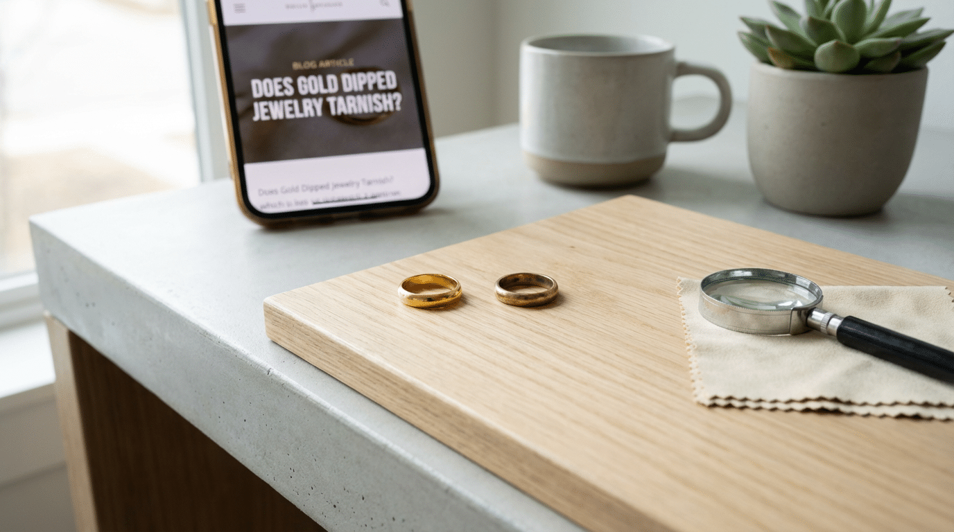 Does Gold Dipped Jewelry Tarnish?