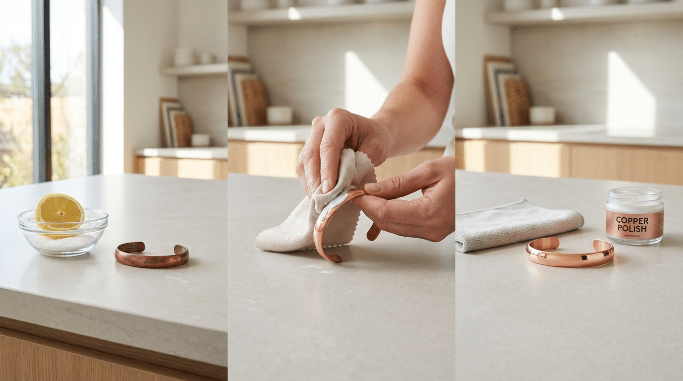 How to Clean and Polish a Copper Bracelet