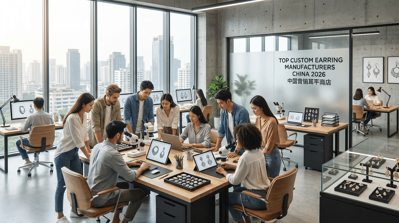 Top 13 Custom Earring Manufacturers in China 2026