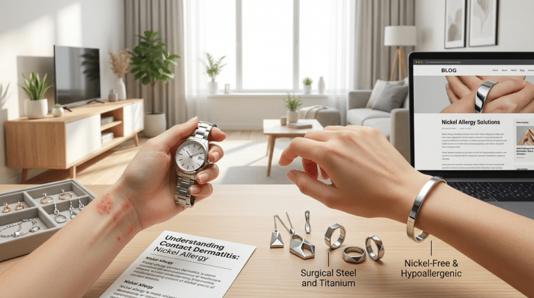 Nickel Free Jewelry Guide Safe Stylish Options for Sensitive Skin 1 Nickel Free Jewelry Guide Safe Stylish Options for Sensitive Skin