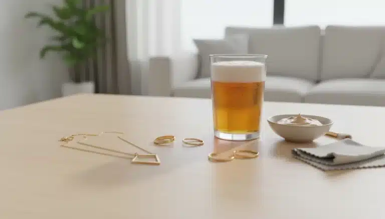 How to Untarnish Gold Plated Jewelry Safely at Home