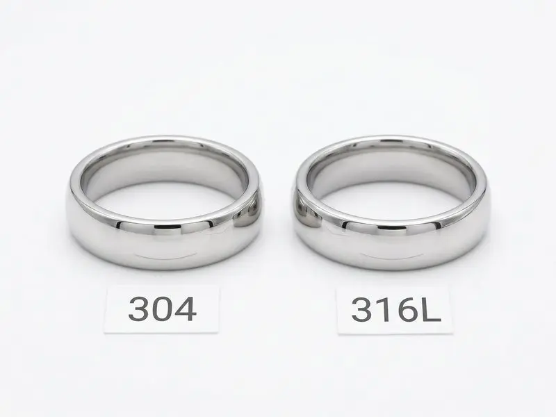 Is Stainless Steel Good for Jewelry? The Full Guide (2026) 2 316l vs 304 stainless steel jewelry grade comparison bfdfea090ab74c439b3533d936732495