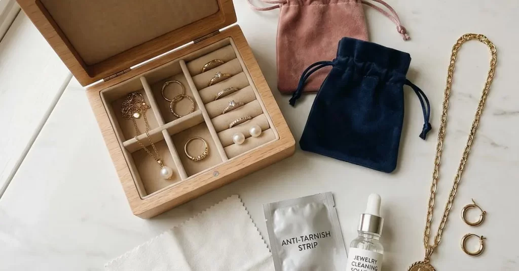 costume jewelry storage care tips 2334f685352343bcbf2fed7c97434316