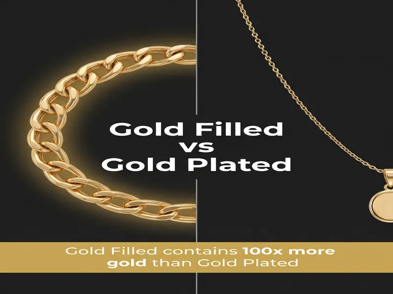 Home 49 Gold filled vs gold plated jewelry side by side comparison