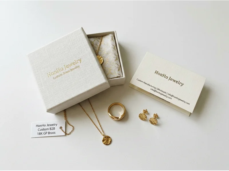 Brass Jewelry Wholesale: The Complete Buyer's Guide 2025 6 honho custom brass jewelry oem odm 266c5a415cf1482e98604819598abe24