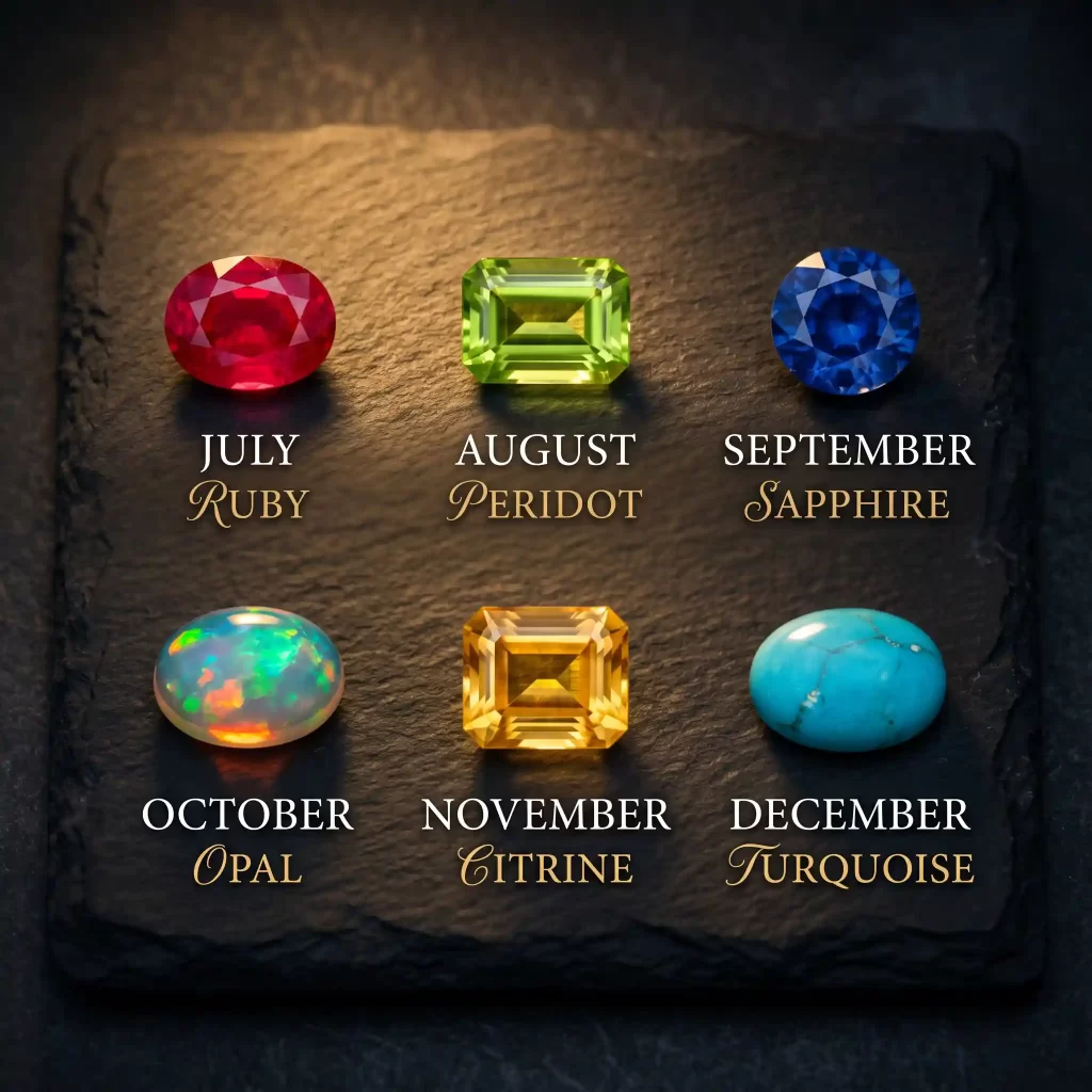 july december birthstones flat lay dedff0a4cad847cdabc4badcad21ddf6