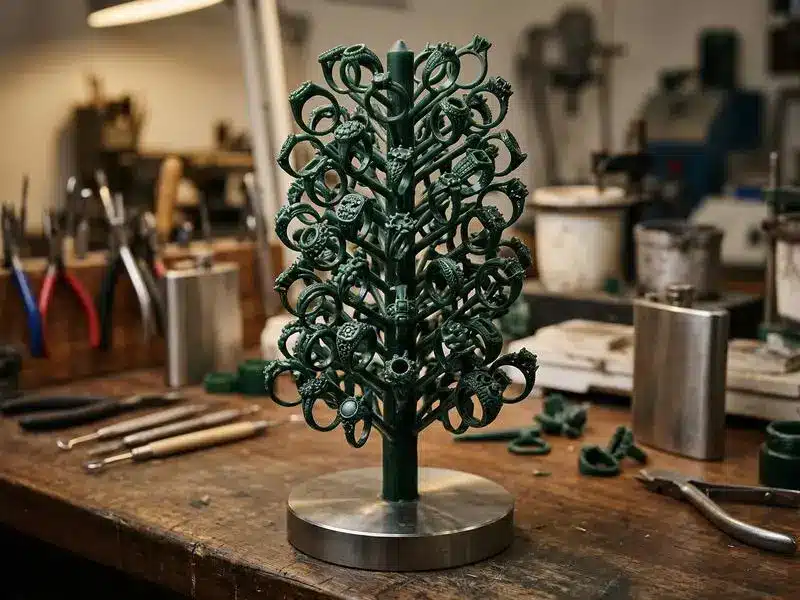 How to Make Rings: Step-by-Step Guide for All Methods (2026) 2 lost wax casting ring wax tree mold process c624f34ab8a7472d801c592b9f38ce83