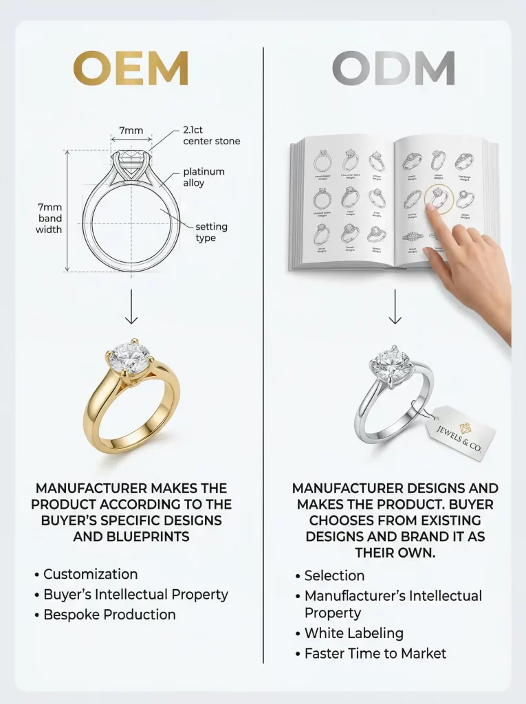Jewellery Manufacturer: How to Choose the Right One 2 oem odm jewellery comparison e7db963f2dca4a5caf30ed585762b8c0