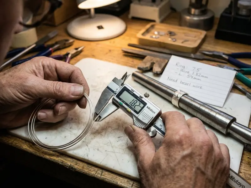 How to Make Rings: Step-by-Step Guide for All Methods (2026) 3 ring blank size formula measurement wire 1ca786aa4e714992b3caa6e504493b09