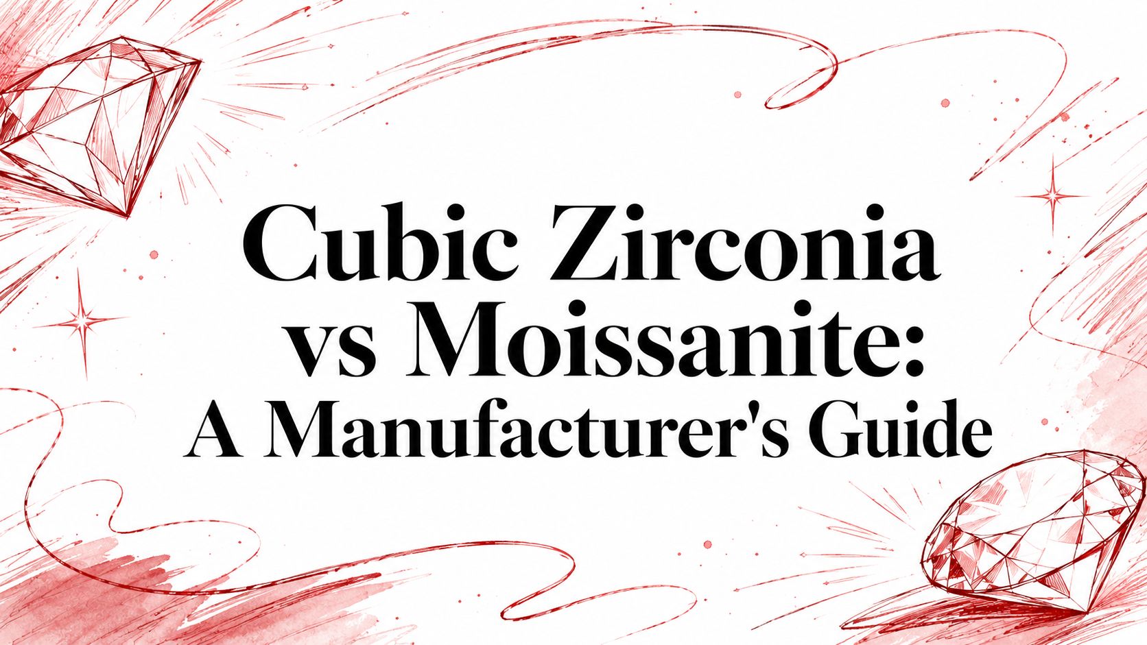 Cubic Zirconia vs Moissanite: A Manufacturer's Guide